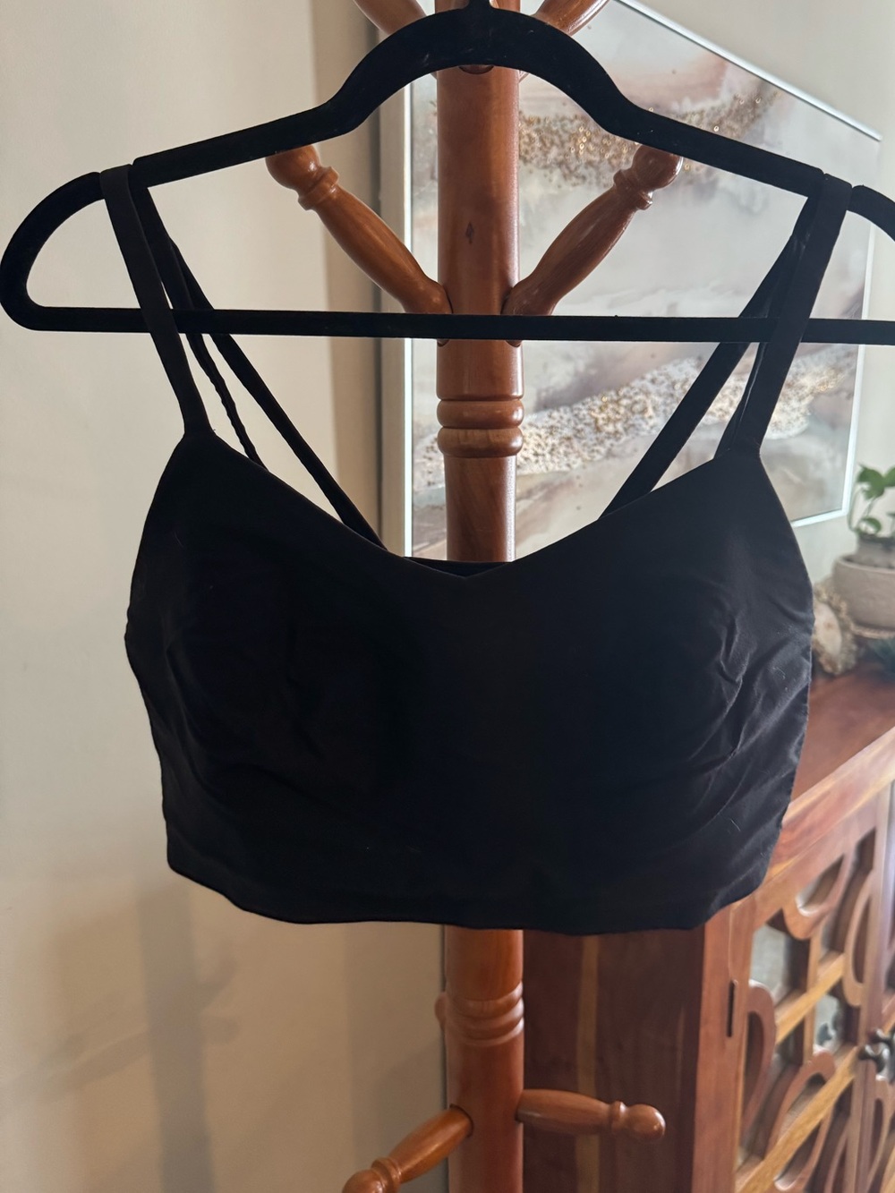 All In Motion Sports Bra Low Impact Size XXL Black